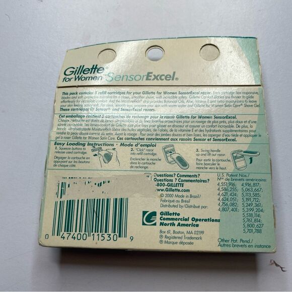 Sensor Excel for Women Razor Cartridges damaged packaging NOS - Picture 5 of 6